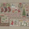 Набор для вышивания Le Bonheur des Dames 2683 Abecedaire Noel (Рождественская Азбука)