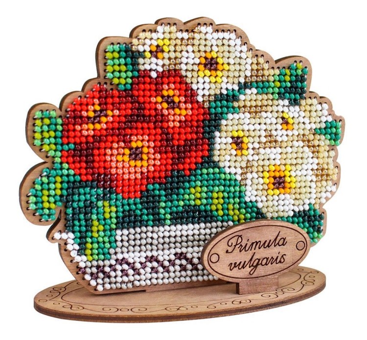 Набор для вышивания Щепка О-159 Примулы в кашпо