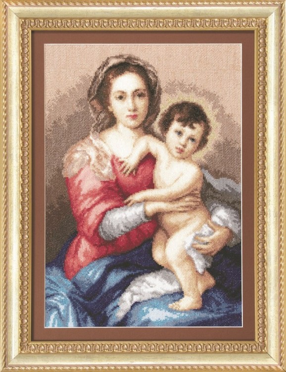 Набор для вышивания Чаривна Мить М-116 Мадонна с младенцем