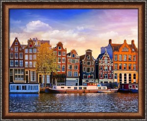 Алмазная живопись АЖ-1832 Амстердам