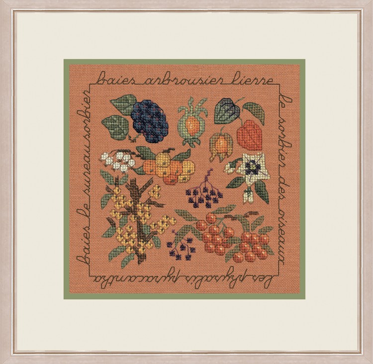Набор для вышивания Le Bonheur des Dames 2283 Autumn Flowers (Осенние цветы)