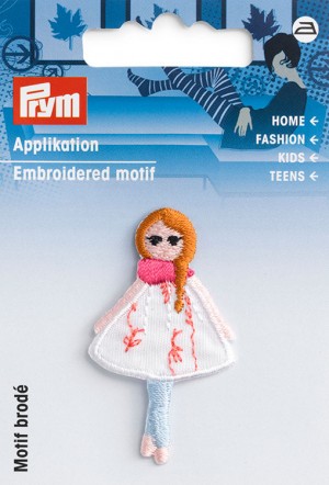 Prym 924292 Термоаппликация "Кукла, рыжий волос"