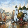 Белоснежка 120-AB Вид на Сухаревскую площадь