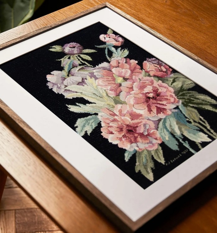 Набор для вышивания DMC BK1972 P.J. Redoute - Peony Branches (Пьер Жозеф Редут - Пионы)