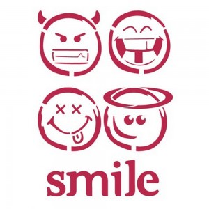 Stamperia KSG290 Трафарет "Smile"
