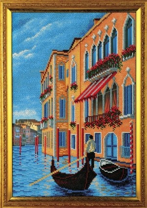 Радуга бисера В-268 Гранд Канал. Венеция