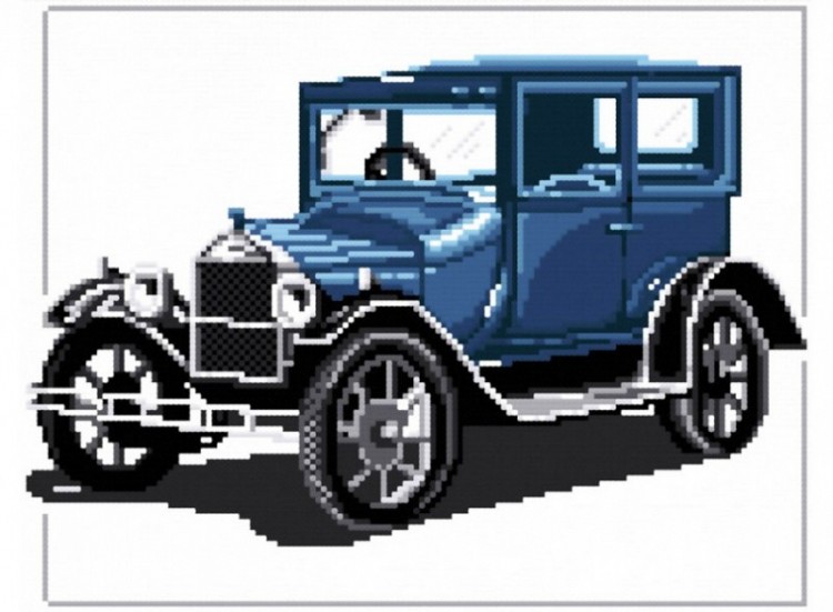 Набор для вышивания Белоснежка 405-14 Форд "Т" 1927