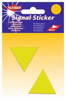 Kleiber 608-45 Сигнальные наклейки самоклеящиеся светоотражающие "Маленькие треугольники"