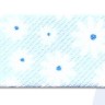SAFISA 6522-20мм-04 Косая бейка с рисунком, хлопок/полиэстер, ширина 20 мм, цвет 04 - голубой/белый