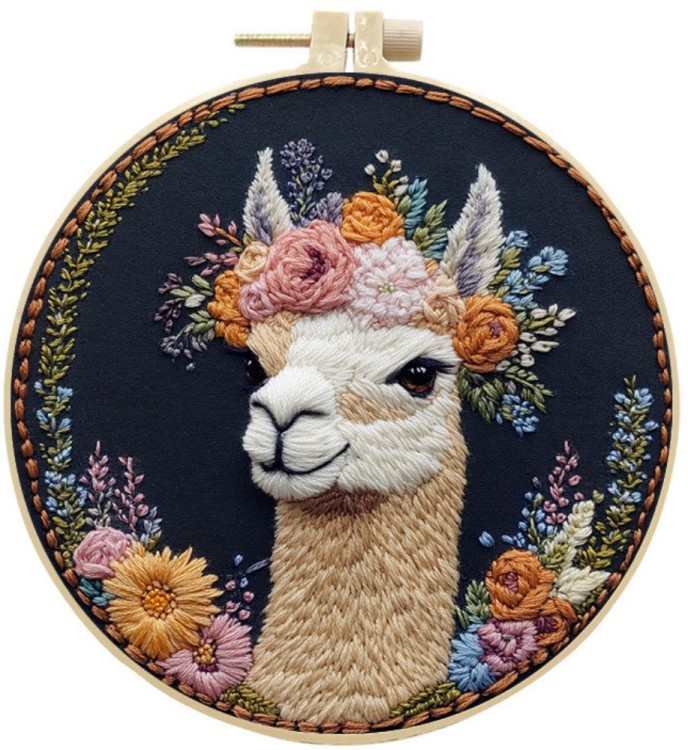 Набор для вышивания YoHobby yoli.112 Лама