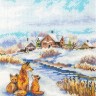 Набор для вышивания М.П.Студия НВ-933 Рыжее семейство Набор для вышивания М.П.Студия НВ-933 Рыжее семейство