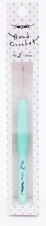 Tulip TB13 Крючок для вязания бусинами с ручкой "Bead Crochet"