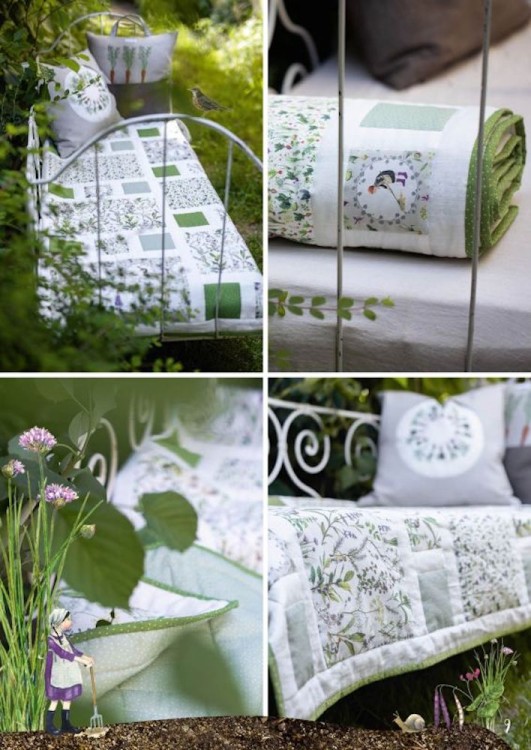 Acufactum K-4046 Gartengluck mit Nadel und Spaten (Садовое счастье с иглой и лопатой)