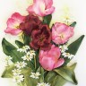 Набор для вышивания Многоцветница МЛ(н) 4013 Тюльпан и ромашки
