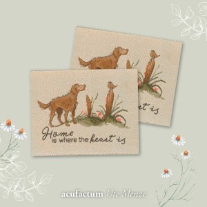 Acufactum 35396 Заплатка "Home is where your heart is" (Дом там, где твое сердце)