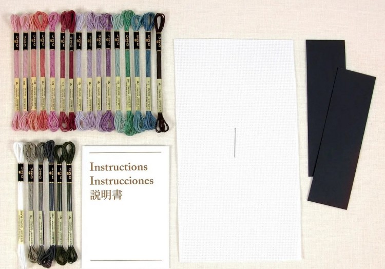 Набор для вышивания DMC BK1974 P.J. Redoute - Peony Branches (Пьер Жозеф Редут - Пионы)